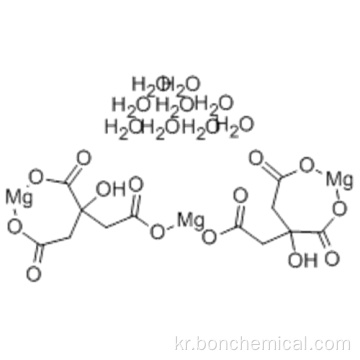 트라이 마그네슘 DICITRATE NONAHYDRATE CAS 153531-96-5